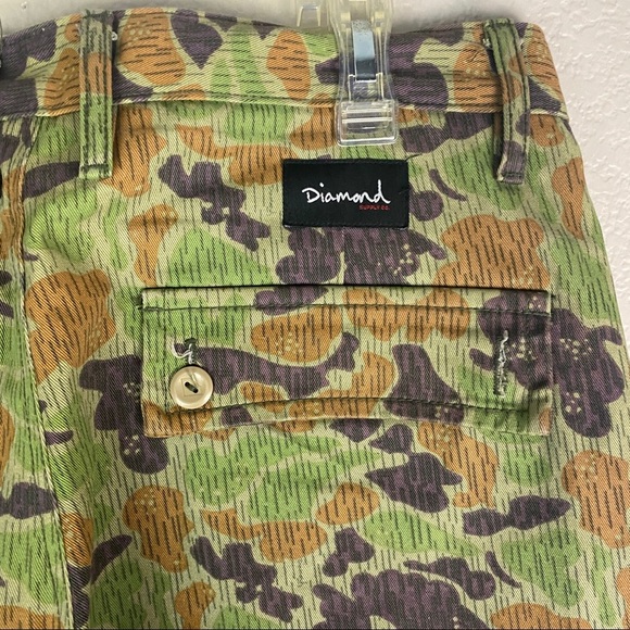 Diamond Supply Camo Pants Mens Size 32 - Picture 5 of 7